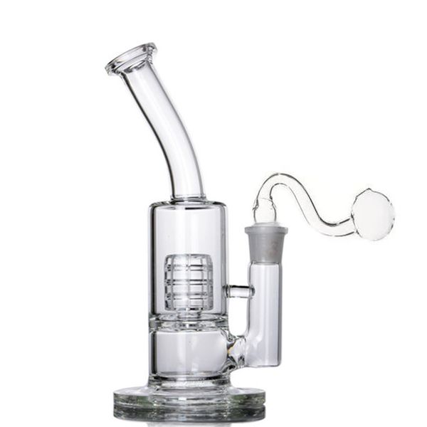 9,5 pouces Bangs en verre Heady Dab Rig Hookahs Stéréo Matrix Perc 14 mm Bol fumée conduites d'eau Lunettes