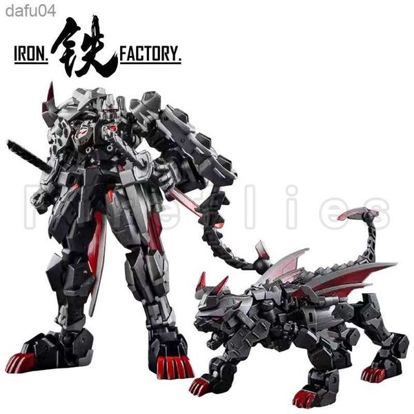 9.5cm Iron Factory Transformation Action Figure Fer Samurai Série IF-EX 45K Kage Shishimaru Anime Modèle Jouet Cadeau Livraison Gratuite L230522