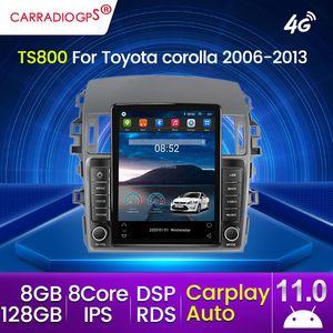 9.5 pouces 128G DSP IPS Android voiture dvd Radio multimédia lecteur vidéo Navigation GPS pour Toyota Corolla E140/150 2006-2013 unité principale