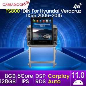 9.5 pouces Tesla écran Android 11 pour Hyundai Veracruz Ix55 2006-2015 voiture DVD lecteur multimédia autoradio DSP Carplay Auto WIFI 4G