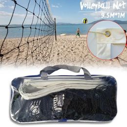 9.5x1 M Portable Volleyball Net Volleyball Net Handball Net Outdoor Beach Universal Volleyball Accessoires 240425