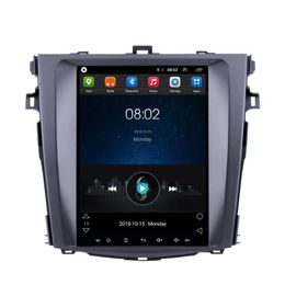 9.7 Inch Android Auto Video Multimedia Autoradio GPS-navigatiesysteem voor 2006-2012 Toyota Corolla Touchscreen 4G WIFI 1080P