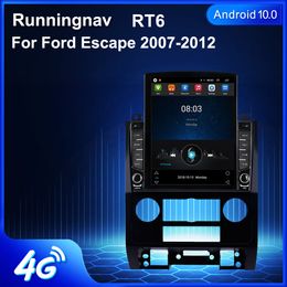 9.7 "Nieuwe Android voor Ford Escape 2007-2012 Tesla Type CAR DVD Radio Multimedia Videospeler Navigatie GPS RDS Geen dvd CarPlay Android Auto Steering Wheel Control