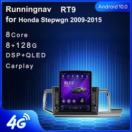 9.7 "nouveau Android pour Honda Stepwgn 2009-2015 RHD Tesla Type voiture DVD Radio multimédia lecteur vidéo Navigation GPS RDS pas de Dvd CarPlay Android Auto commande au volant