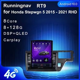 9.7 "nouveau Android pour Honda Stepwgn 5 2015-2021 RHD Tesla Type voiture DVD Radio multimédia lecteur vidéo Navigation GPS RDS pas de Dvd CarPlay Android Auto commande au volant