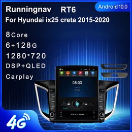 9.7 "Nieuwe Android Voor Hyundai Creta IX25 2014-2018 Tesla Type Auto DVD Radio Multimedia Video Player Navigatie GPS RDS Geen Dvd CarPlay Android Auto Stuurbediening