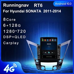 9.7 "nouveau Android pour Hyundai SONATA 2011 -2014 Tesla Type voiture DVD Radio multimédia lecteur vidéo Navigation GPS RDS pas de Dvd CarPlay Android Auto commande au volant