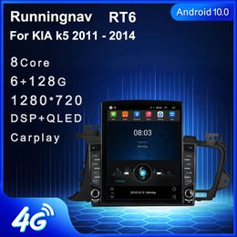 9.7 "Nuevo Android para Kia K5 OPTIM 2011-2015 Tipo Tesla Radio DVD para automóvil Reproductor de video multimedia Navegación GPS RDS Sin DVD CarPlay Android Control automático del volante