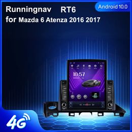 9.7 "Nieuwe Android Voor Mazda 6 Atenza 2016 2017 Tesla Type Auto DVD Radio Multimedia Video Player Navigatie GPS RDS Geen Dvd CarPlay Android Auto Stuurbediening