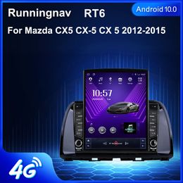 9.7 "nouveau Android pour Mazda CX5 CX-5 CX 5 2012-2015 Tesla Type voiture DVD Radio multimédia lecteur vidéo Navigation GPS RDS pas de Dvd CarPlay Android Auto commande au volant