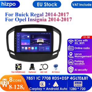 9 ''7862 QLED écran 2din Android autoradio lecteur vidéo multimédia pour Buick Regal 1 Opel Insignia GPS Navi Carplay Auto 4G RDS