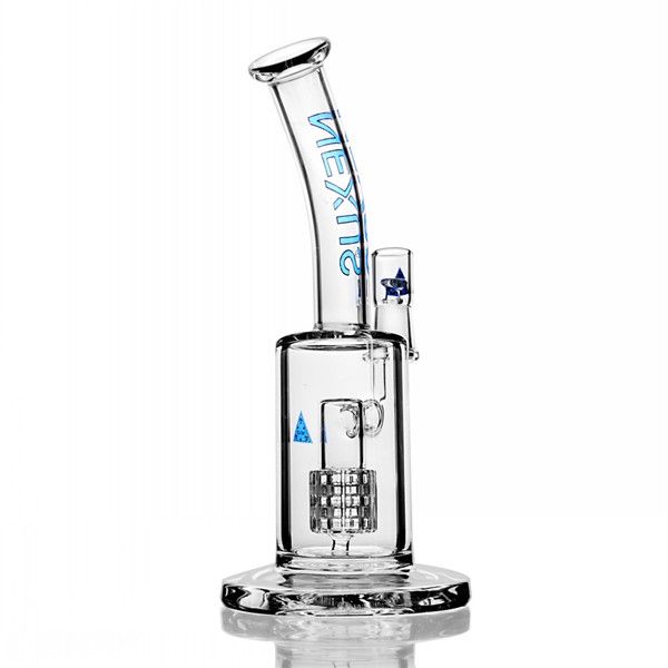 NEX Glass Bong Matrix Perc Hidy Dab Sigs Gamins de gobele