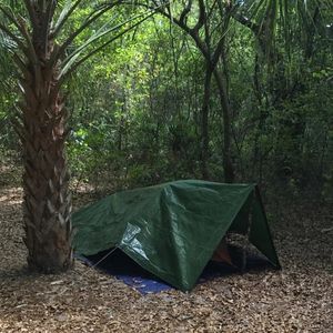 9,8x 9,8 Sunshade regendoek waterdichte buitenomslag camping buitentuin houten deksel groene tent vloer matte schaduw 240418