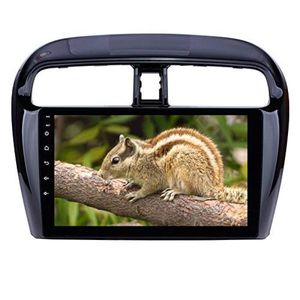 9 Radio de navigation GPS vidéo de voiture Android pour Mitsubishi Mirage 2012-2016 avec Bluetooth USB