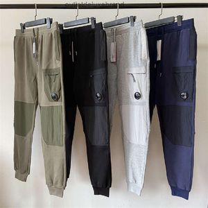 9 kleuren diagonale fleece gemengd Utility designerbroek Eén lenszakbroek Outdoor Heren Tactische broek Los trainingspak Maat M-XXL cp bedrijven 68D1