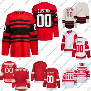 9 Gordie Howe Red Wings hockeytruien Dylan Larkin Moritz Seider Lucas Raymond Andrew Copp Veleno Compher Perron DeBrincat Fischer Luff Sprong Holl Gostisbehere