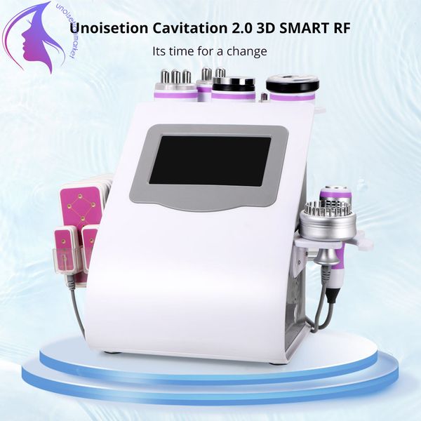 Multifonction 9 en 1 amincissant 40K, Cavitation ultrasonique RF, Photon sous vide, microcourant LED, Machine Laser, marteau chaud et froid