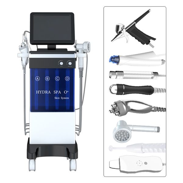 9 en 1 beauté nettoyage en profondeur peau Hydra Microdermabrasion diamant Dermabrasion Machine flex joint spray