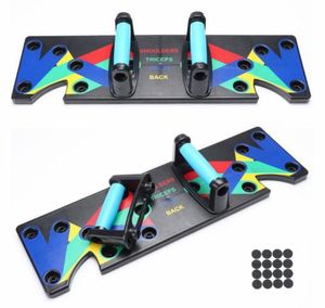 9 sur 1 Push up Board Board Men des femmes Femmes complètes Exercice de fitness Puspup Stands for Gym Body Training Home Fitness Equipment8130975