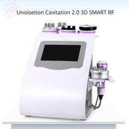 8 In 1 Uniosetion Cavitatie RF Vacuüm Afslankmachine voor Salon Gebruik Micro Current