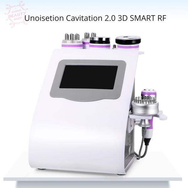 8 en 1 vacío de la cavitación RF de Uniosetion que adelgaza la máquina para la corriente micro del uso del salón