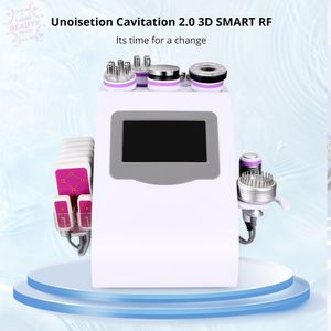 9 In 1 UNOISETION Cavitatie Radiofrequentie Afslanken Huidverstrakking Lasermachine Cellulitis verwijderen