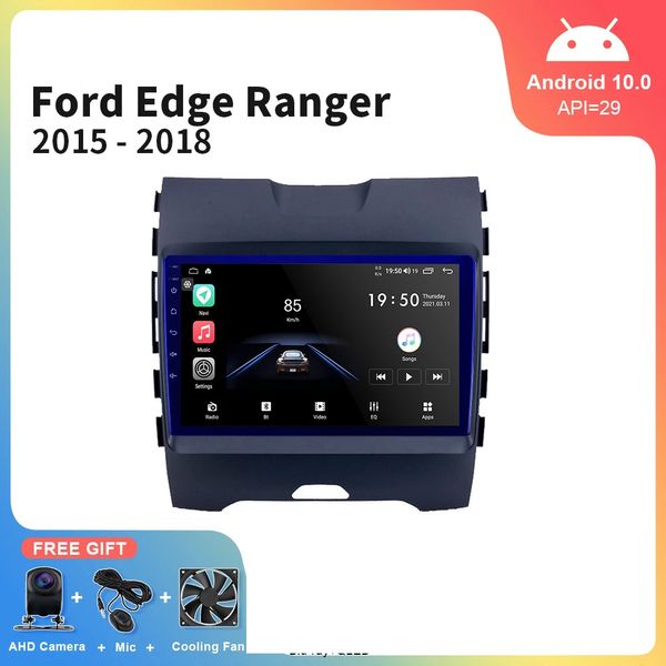 9 POLLICI 2.5D Android 10 Car DVD Video Player GPS Per ford RANGER 2011-2014 Radio Unità di Testa Stereo di Navigazione