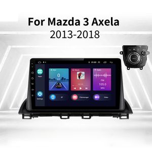 9 pouces 2.5D IPS trempé HD voiture écran multi-touch vidéo Android 10 Navigation pour Mazda AXELA 2013-2018