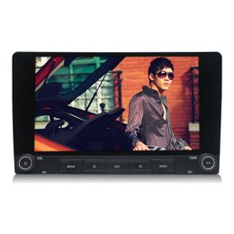 Auto Video 9 Inch Octa Core GPS NAV Multimedia Player Android 2 Din Radio Universal met knop