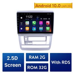 Lecteur Radio dvd de voiture 9 pouces Android 10.0 2 + 32G Audio stéréo IPS pour Toyota Alphard 1 H10 2002-2008 GPS multimédia vidéo 2 din