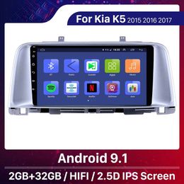 9 pouces Android 10.0 dvd de voiture GPS Radio pour Kia K5 2015-2017 avec support Bluetooth Carplay SWC 3G caméra de recul