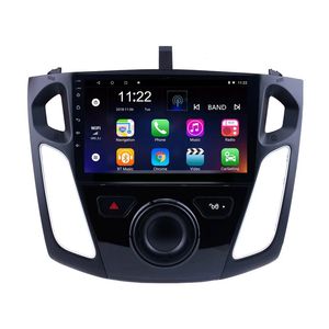 9 inch Android 10.0 Auto DVD Multimedia Player voor Ford Focus 3 2011-2019 HD 1024 * 600 Touchscreen GPS-navigatie