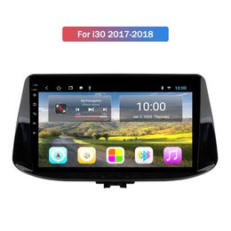 9 inch Android 10.0 Auto DVD Videospeler voor Hyundai I30 2017-2018 Quad Core GPS Navigatie Radio Stereo Multimedia