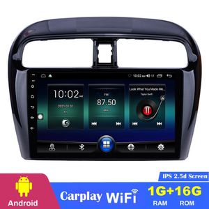 9 inch Android CAR DVD Radio Player GPS Navigation System voor Mitsubishi Mirage 2012-2016 met USB WiFi Support SWC