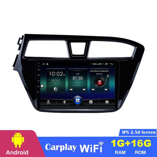 9 pouces Android Car dvd Radio Player Head unit pour HYUNDAI I20 2014-2015 LHD gps Système de navigation USB Music WIFI Mirror Link