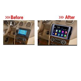 Sistema de navegación GPS con reproductor de Radio y DVD para coche Android 10 de 9 pulgadas para Mercedes Benz Clase R 2006-2013 W251 R280 R300 R320 R350 R63226z