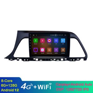 9 pouces Android Car Video Radio Navigation GPS pour 2015-2017 Hyundai sonata avec WIFI Bluetooth Music USB AUX support DAB SWC DVR