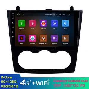 9 inch Android Car Video Stereo voor 2008-2012 Nissan Teana Altima Manual A/C met Bluetooth Mirror Link OBD2 4G WiFi Aux