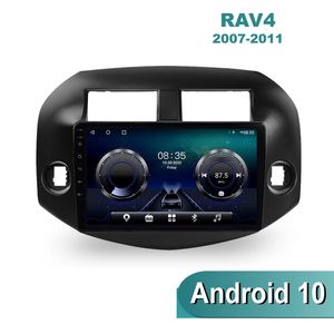 9 pouces Android voiture DVD vidéo lecteur GPS Navigation Radio pour Toyota RAV4 2007-2012 prise en charge caméra arrière SWC