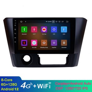 Unité principale vidéo de voiture à écran tactile Android HD de 9 pouces pour Mitsubishi Lancer 2014-2016 avec navigation GPS Bluetooth, prise en charge WIFI DVR SWC