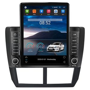 Unité principale Audio stéréo de radio vidéo de voiture Android de 9 pouces pour Subaru Forester 2008- 2012 avec Navigation GPS Bluetooth WIFI