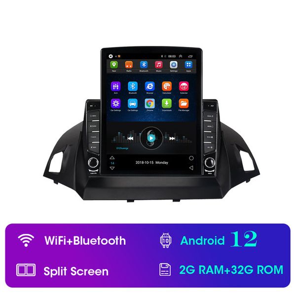 9 pouces Android voiture vidéo GPS Navigation pour 2013-2016 Ford Escape unité principale Support miroir lien 3G Bluetooth USB