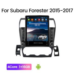 Système de navigation GPS vidéo de voiture Android 9 pouces pour Subaru Forester 2015-2017 avec Bluetooth USB