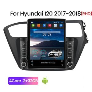 9 inch Android GPS-auto-video-stereo voor 2014-2017 Hyundai i20 RHD met aux bluetooth support mirrorlink achteruitkijkcamera OBD II
