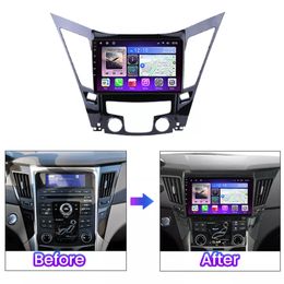 9 inch Android Car Video Player voor Hyundai Sonata Auto Radio GPS Navigatie Ondersteuning WiFi Camera TV