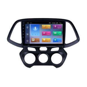 Lecteur radio de navigation GPS DVD de voiture Android 9 pouces pour 2018-Hyundai Santro/Atos avec prise en charge Bluetooth à écran tactile HD Commande au volant Carplay