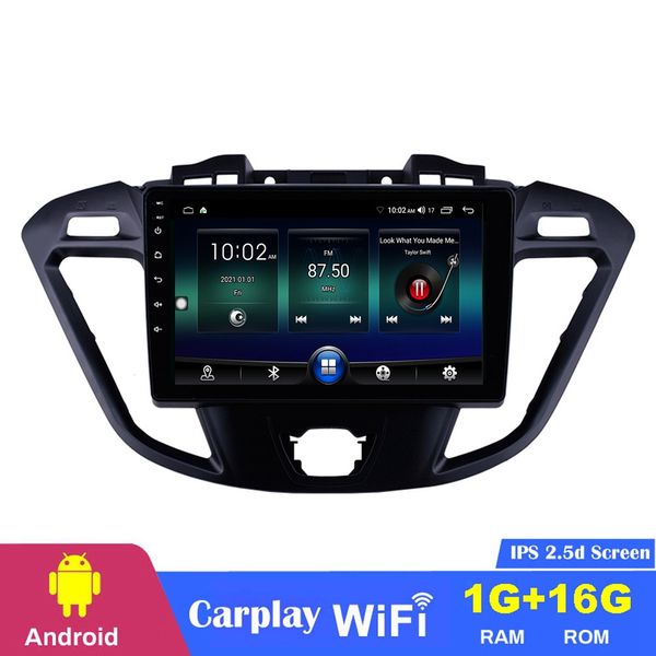 Reproductor de 9 pulgadas Android car dvd Radio GPS Navigation para 2017-2019 Ford JMC Tourneo con soporte Mirror Ling Digital TV Carplay