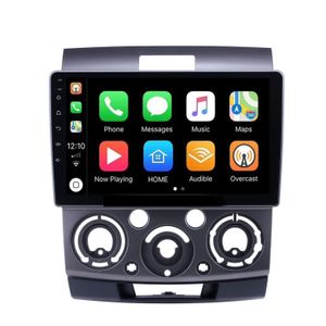 Radio vidéo de navigation GPS Android de voiture de 9 pouces pour 2006-2010 Ford Everest/Ranger Mazda BT-50 avec prise en charge Bluetooth à écran tactile HD Carplay TPMS