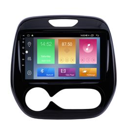 9 inch auto dvd-speler Android 10 GPS-navigatiesysteem voor RENAULT CAPTUR CLIO SAMSUNG QM3 2011-2016 Handleiding A / C met WIFI-muziek USB