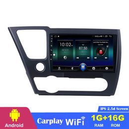 9 inch CAR DVD-speler Android Head-eenheid voor Honda Civic 2014-2015 2016-2017 GPS-navigatie